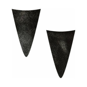 Pastease Strapless Bikini Merkins: Liquid Black Mini Bikini Merkin