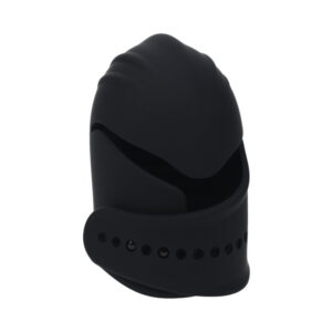 LEVELZ Adjustable Vibrating Silicone Penis Head Stimulator Black