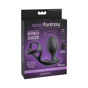 Anal Fantasy Elite Ass-Gasm Gyro-Milk Pro Black