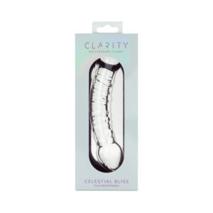 Clarity Celestial Bliss Glass Dildo
