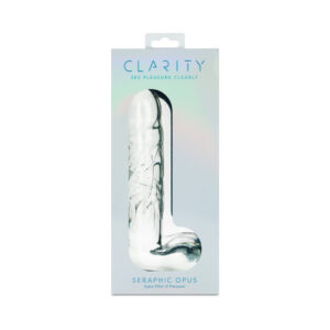 Clarity Seraphic Opus Glass Dildo