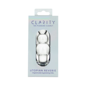 Clarity Utopian Reverie Glass Dildo