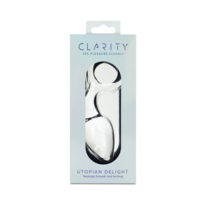 Clarity Utopian Delight Glass Plug