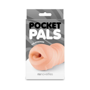 Pocket Pals Mouth Stroker Tan