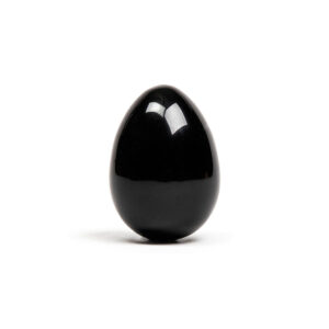 Chakrubs Xaga Yoni Egg Obsidian (non-drilled)