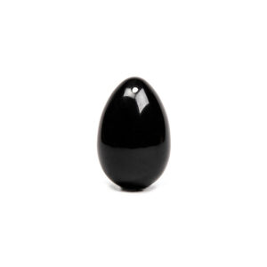 Chakrubs Xaga Yoni Egg Obsidian (drilled)