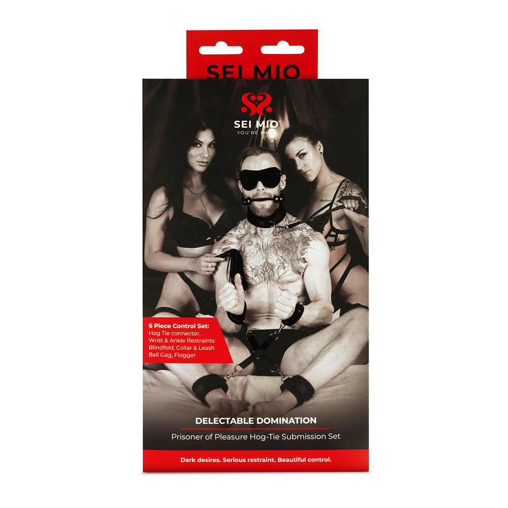SEI MIO Delectable Domination Supreme Hog Tied Submissive Play Set