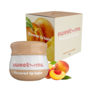 Sweetums Peach Flavored Lip Balm