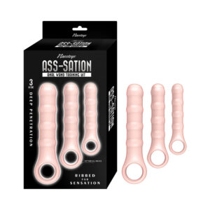 Ass-Sation Anal Wand Training Kit Beige